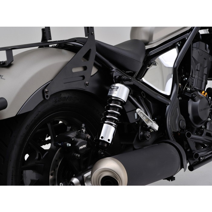 ローダウンリアショック Rebel / SR系 クロームメッキ｜車高調整