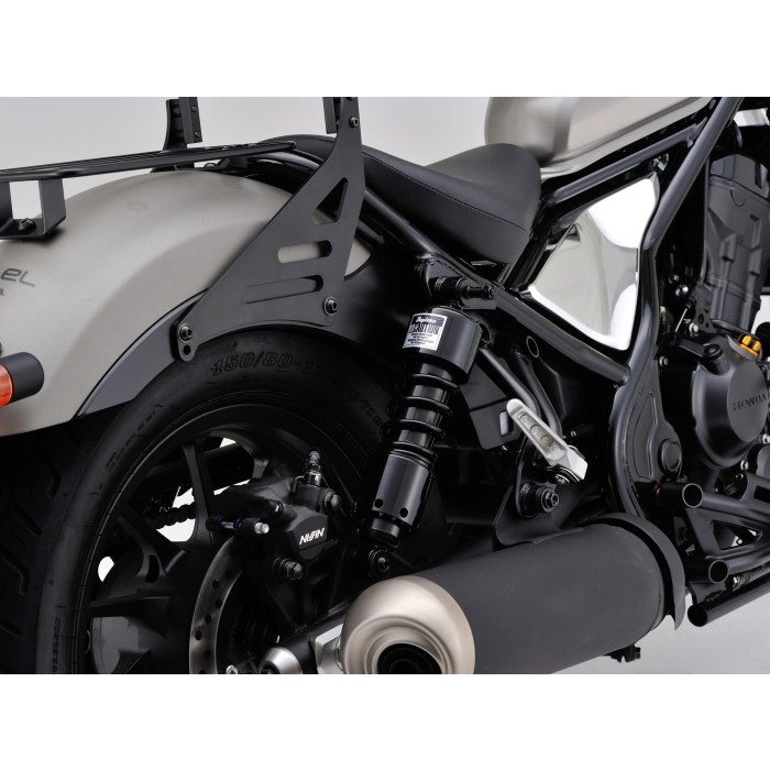 激安RS★R ローダウンスプリング ブラック ローダウンリアショック Rebel / SR系 ブラック｜車高調整
