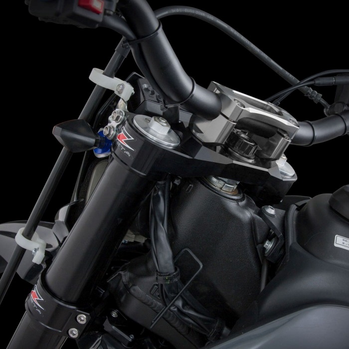 トリプルクランプキット 3mmオフセット WR250X専用｜ステアリング