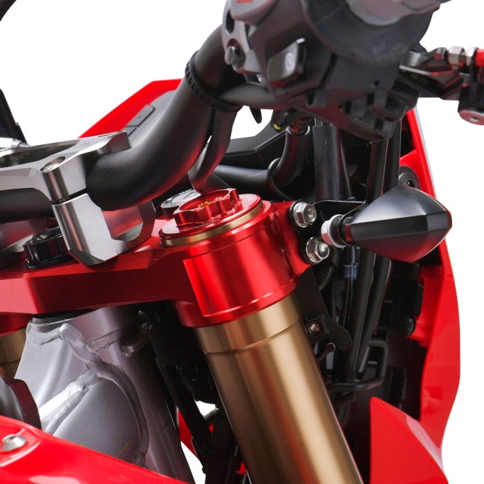 ZETA トリプルクランプキット CRF250L/M MD38 大径バー用 トリプルクランプキット CRF250L/M/RALLY専用｜ステアリングパーツ