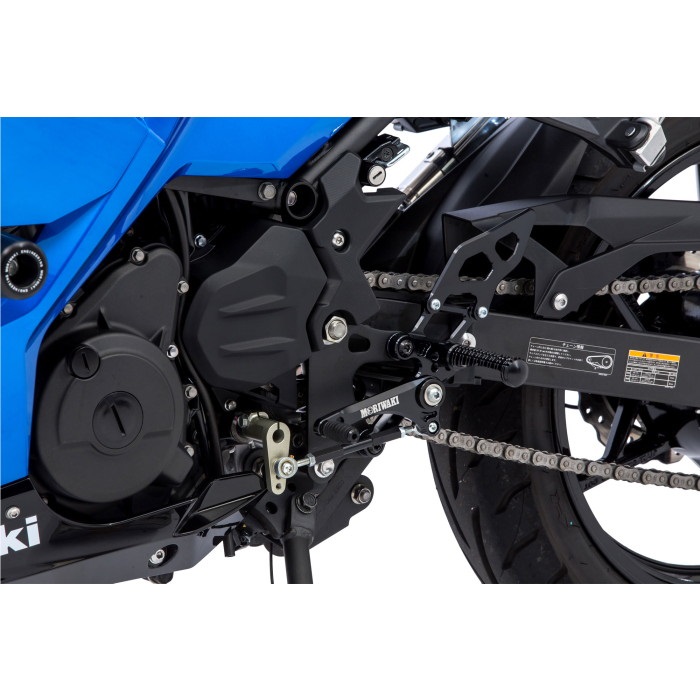 バックステップキット Ninja250 18-22、Z250 19-22 、Ninja400 18-22