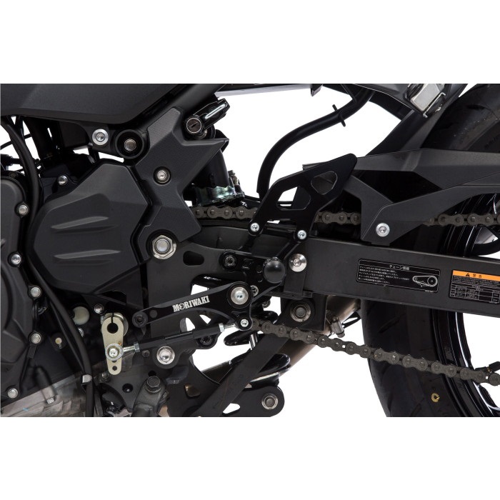 バックステップキット Ninja250 18-22、Z250 19-22 、Ninja400 18-22