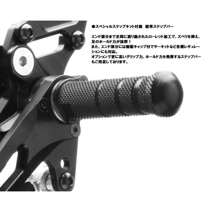 STRIKER KATANA スペシャルステップキット｜バックステップ・ステップ