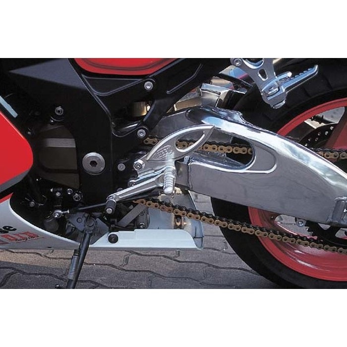 ハイパーバンク(シルバー)固定式 ZX-12R｜バックステップ・ステップ