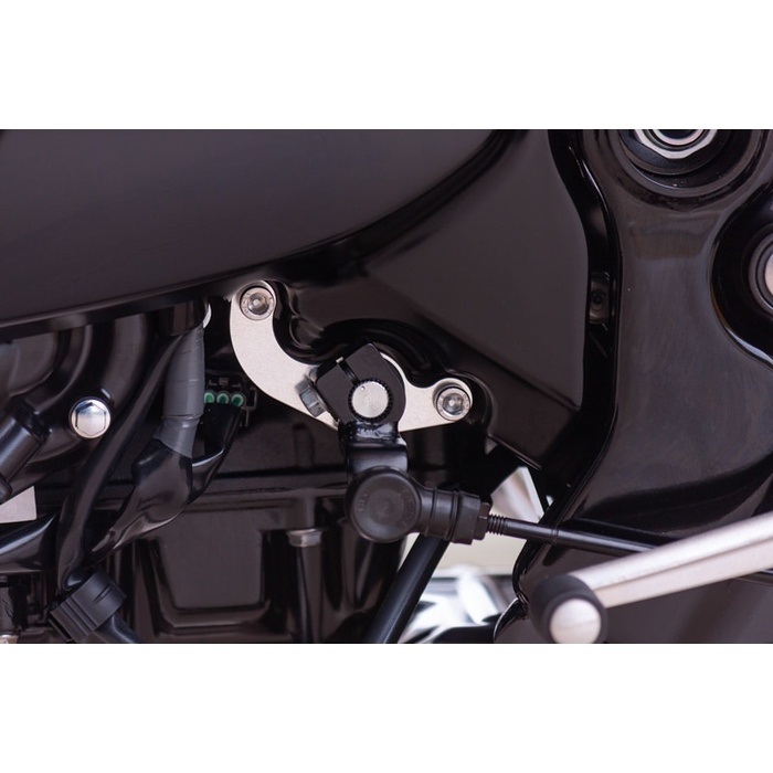 Z900RS　BIKERS チェーンカバー＋アーキチェンジロッドリテーナー付き チェンジロッドリテーナー シルバー Z900RS｜その他ステップ関連