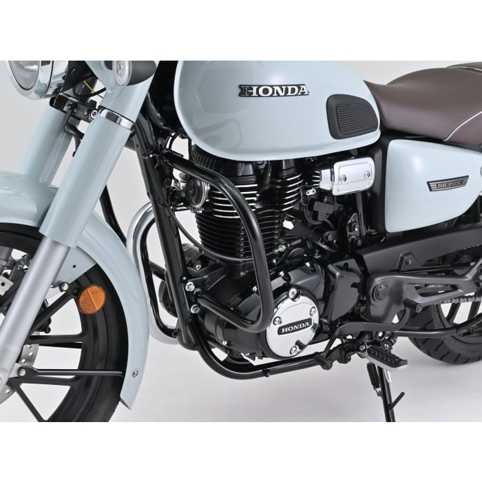 パイプエンジンガード GB350C Upper グロスブラック｜エンジンガード 