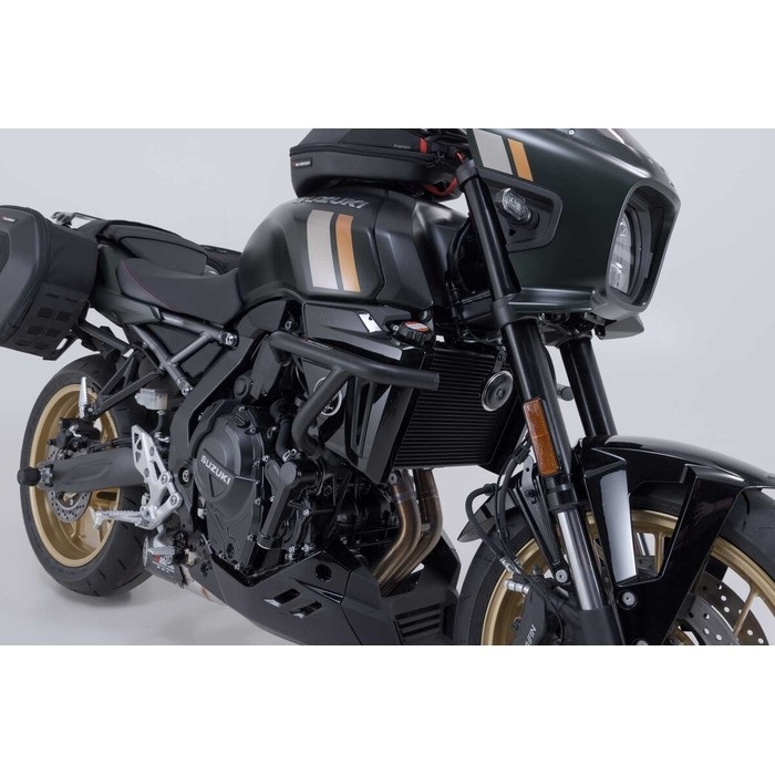 クラッシュバー ブラック GSX-8T/TT 26｜エンジンガード・サブフレーム