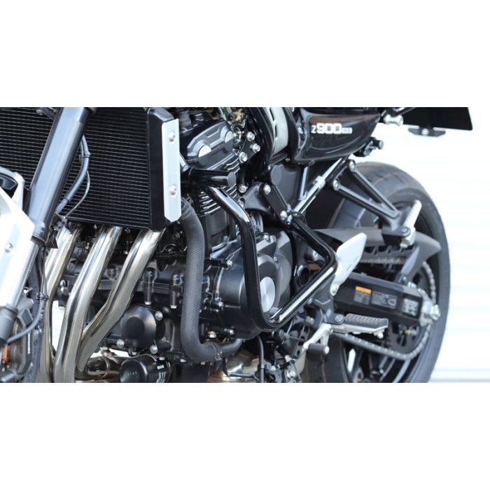 エンジンガード ブラック Z900RS/CAFE 18-｜エンジンガード
