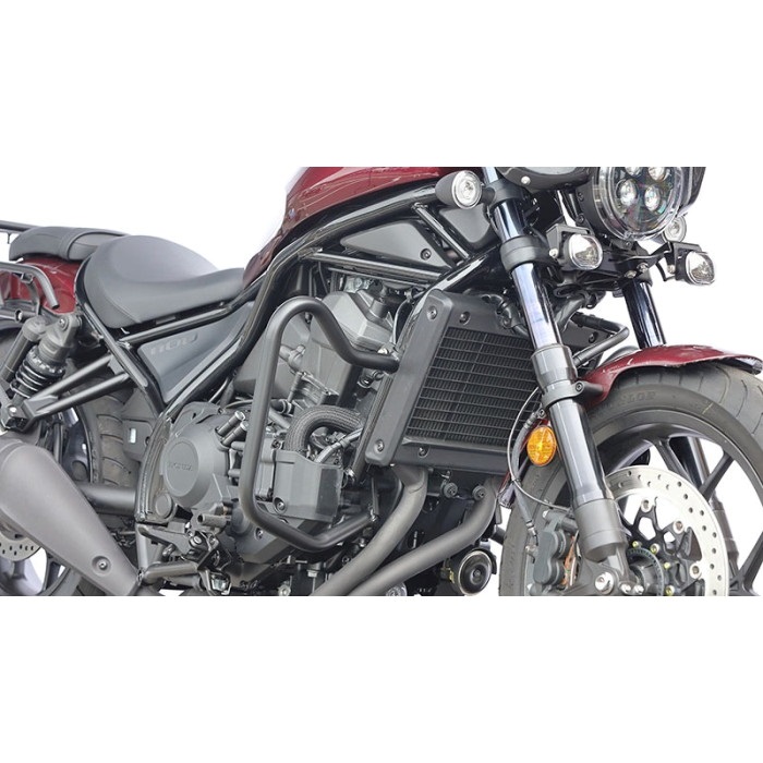 エンジンガード マットブラック レブル1100/T 21-｜エンジンガード