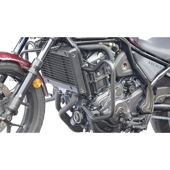 エンジンガード マットブラック レブル1100/T 21-｜エンジンガード