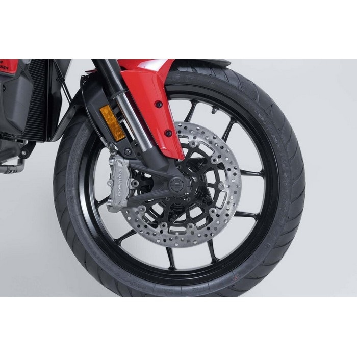 アクスルスライダーセット(フロント) ブラック DUCATI