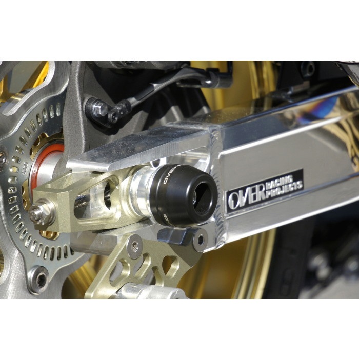リアアクスルスライダー OVERスイングアーム専用 ブラック Z900RS 18
