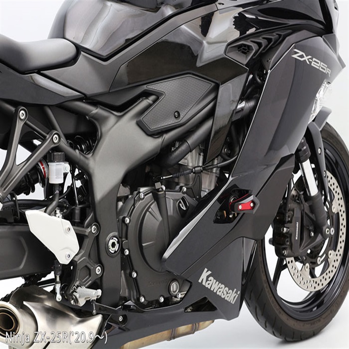 サブフレームとエンジンスライダーのセット ENDURANCE（バイク） Ninja ZX-25R ZX-4R SE ZX-4RR エンジン