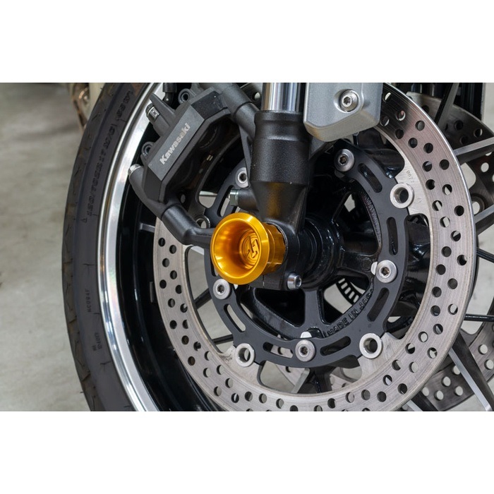 ゴールドベース) アクスルガード フロント Z900RS/CAFE｜フレーム