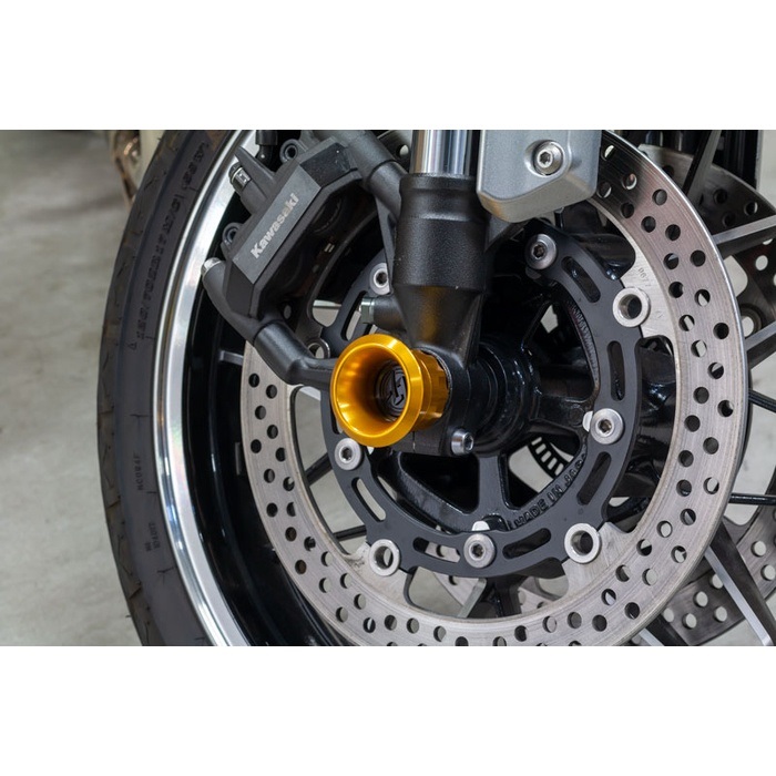 ゴールドベース) アクスルガード フロント Z900RS/CAFE｜フレーム