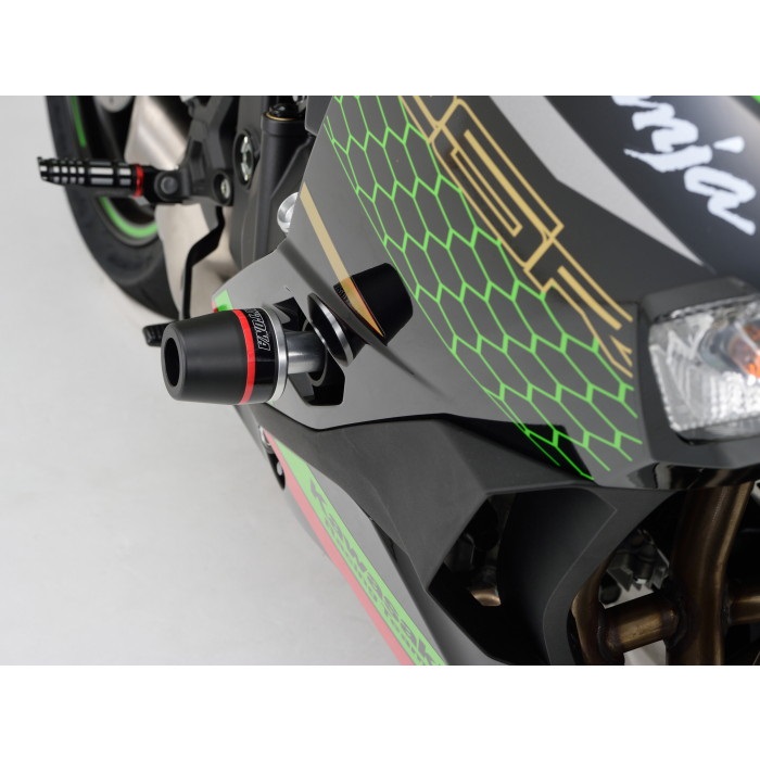 エンジンプロテクター 左右セット シルバー Ninja ZX-4RR / 4R SE 24