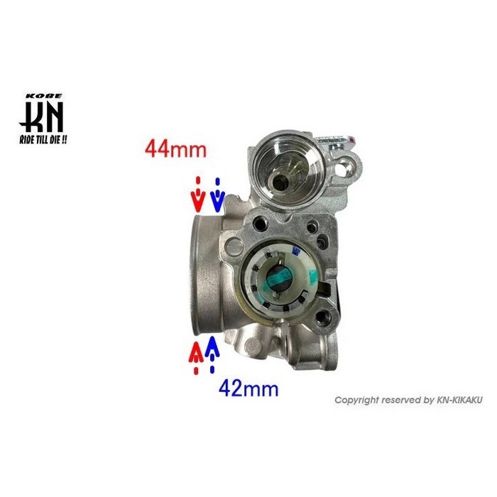 BIGスロットルボディ 36mm【シグナスX7型/グリファス/X FORCE/NMAX125
