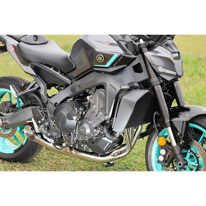 ◇◇ MT-09 MT09 ステンレス ブルーエキゾーストパイプ