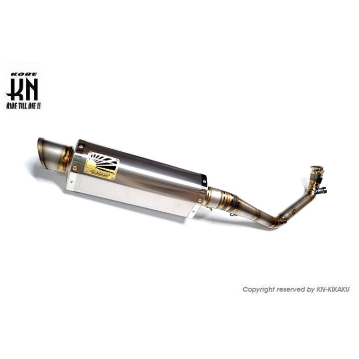 NRマジック エヌアールマジック サイコスポーツ マフラー ボディカラー：耐熱クリア塗装 RG50γ ウルフ50 SUZUKI スズキ NR MAGIC サイコIII MC0210-H10000 NRマジック マフラー本体 バイク