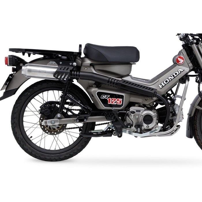 フルエキゾーストマフラー MONSTER BLACK 23-24/25 CT125｜フル