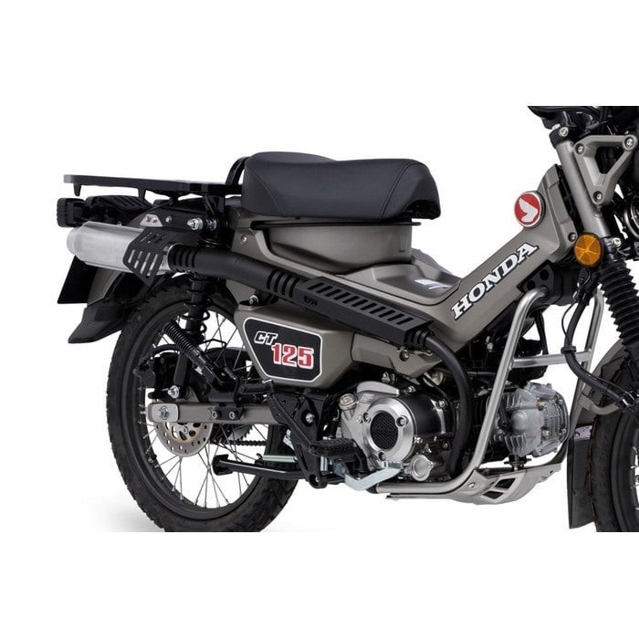 中古 マフラー本体 モリワキ CT125 23 MONSTER BLACK フルエキゾーストマフラー MONSTER BLACK 23-24/25 CT125｜フル
