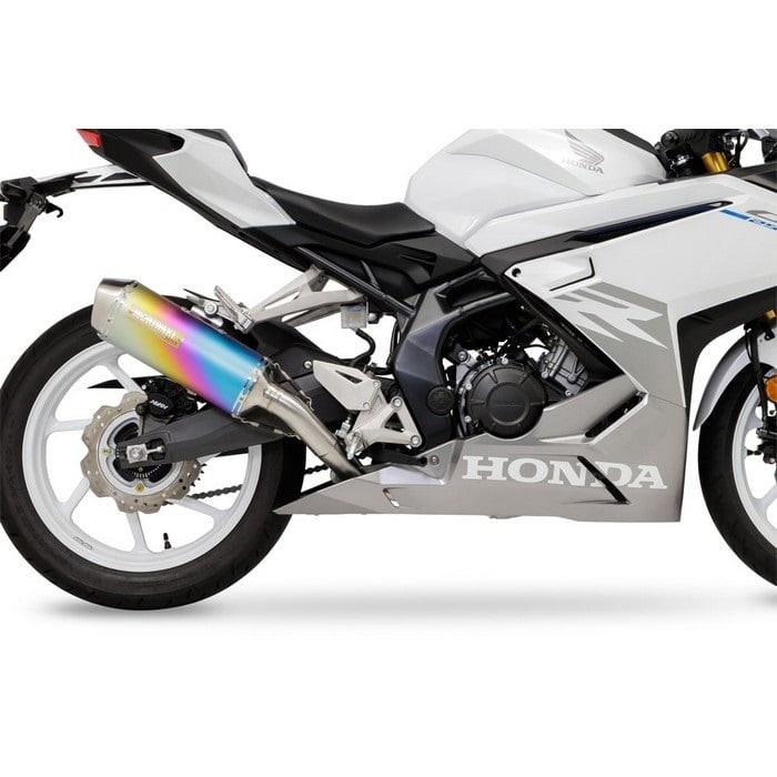エキゾーストマフラー チタン 【cbr250rr用中間パイプ付(取外し可)】 Titanium フルエキゾーストマフラー MX ANO 23- CBR250RR｜フル
