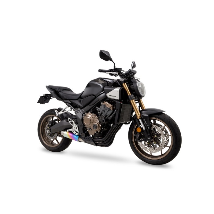 フルエキゾーストマフラー CROSS SHORT ZERO ブラック ANO CBR650R