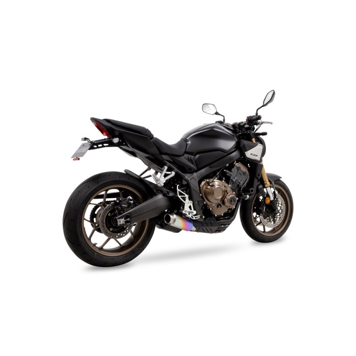 フルエキゾーストマフラー CROSS SHORT ZERO ブラック ANO CBR650R
