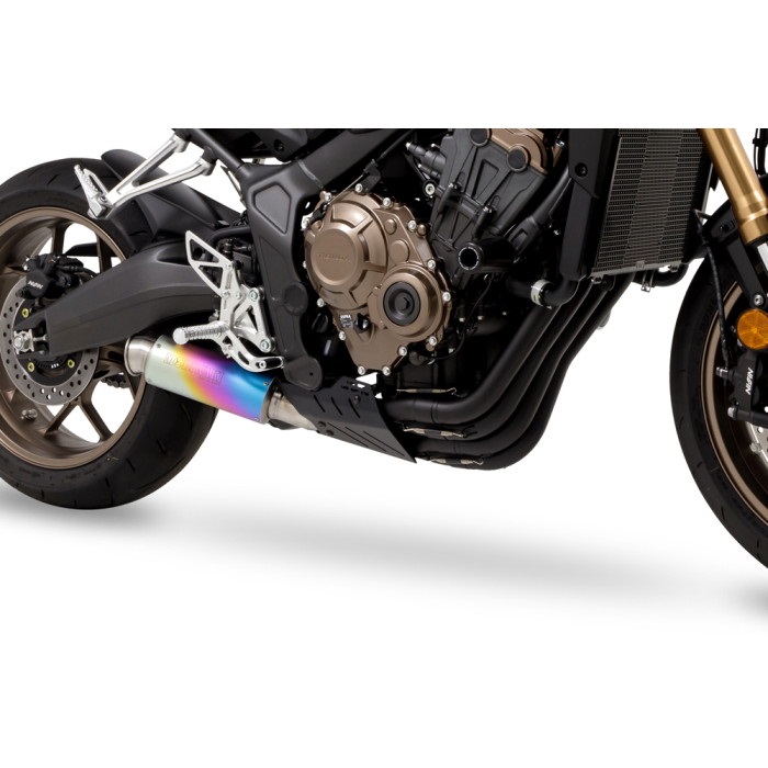 フルエキゾーストマフラー CROSS SHORT ZERO ブラック ANO CBR650R