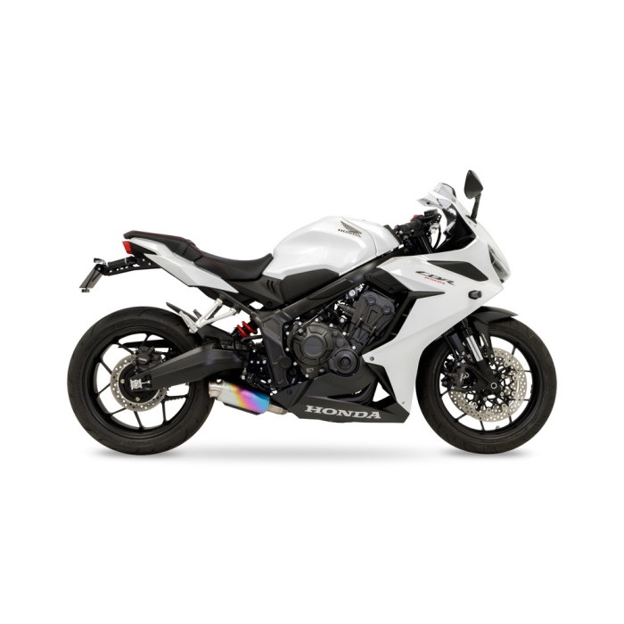 フルエキゾーストマフラー CROSS SHORT ZERO ブラック ANO CBR650R