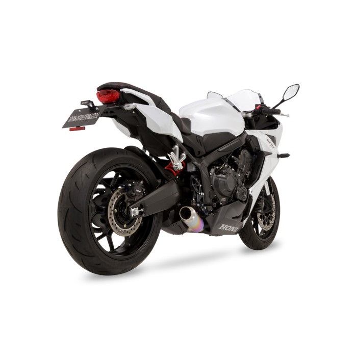フルエキゾーストマフラー CROSS SHORT ZERO ブラック ANO CBR650R