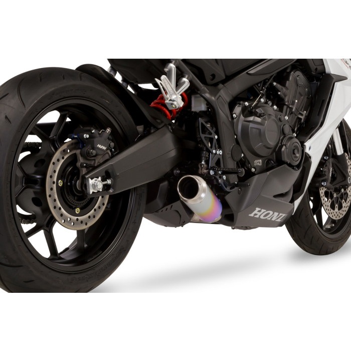 フルエキゾーストマフラー CROSS SHORT ZERO ブラック ANO CBR650R