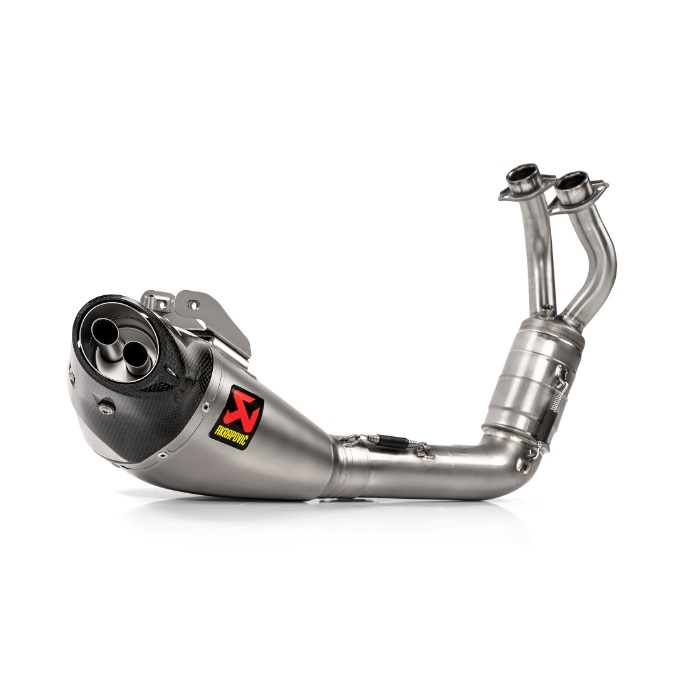 受注発注品)JMCA認証マフラー 公道使用可 RACING LINE(2-1) チタン