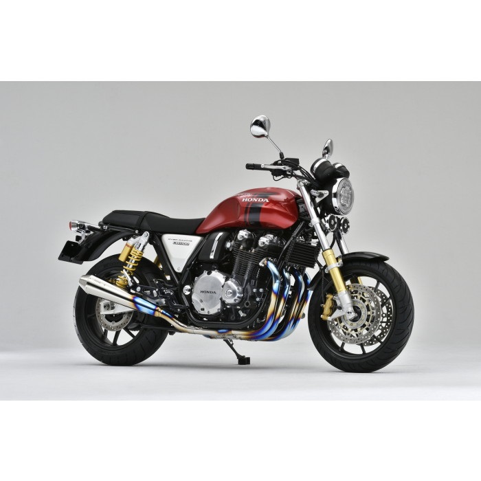 メガホンマフラー 4-2 フルエキゾーストマフラー チタン CB1100RS