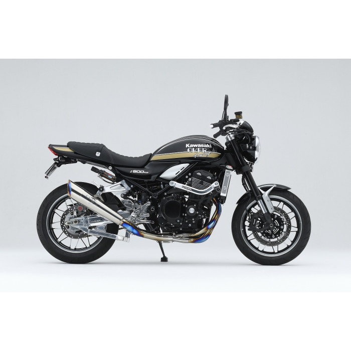 フルチタン メガホン 4-1 フルエキゾーストマフラー Z900RS 23-｜フル