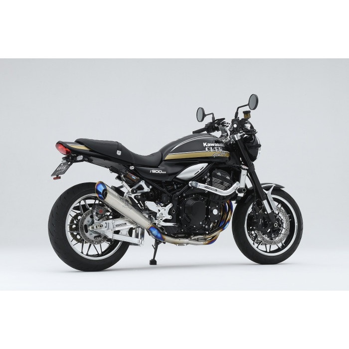 フルチタン メガホン 4-1 フルエキゾーストマフラー Z900RS 23-｜フル