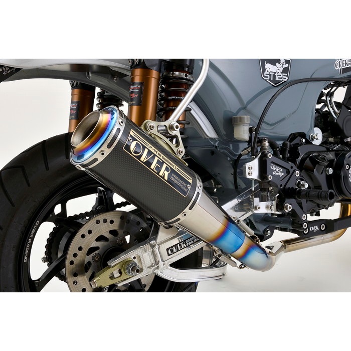 GP-PERFORMANCE XL フルエキゾーストマフラー (フルチタン) DAX125(22