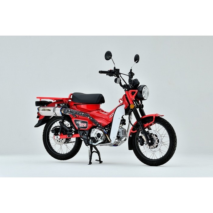 TT-Formula RS アップ フルチタン フルエキゾーストマフラー CT125(20
