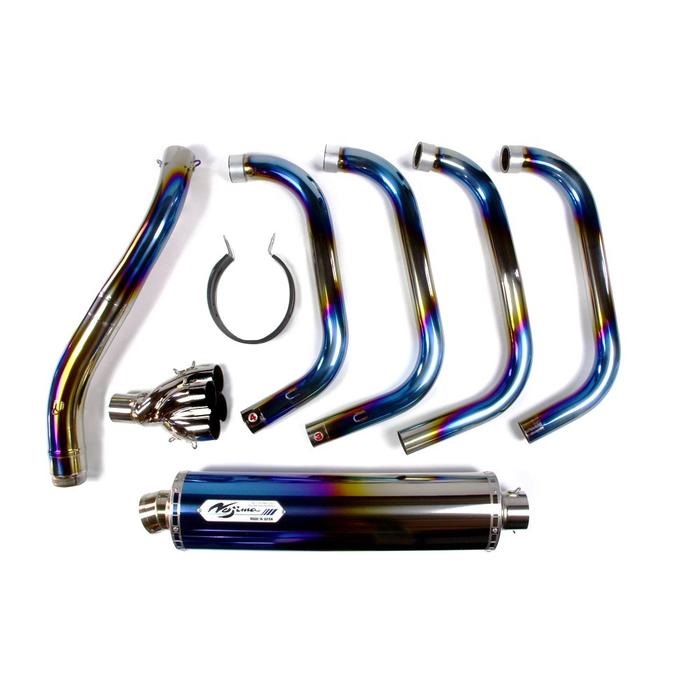 HEATチタン フルエキゾースト 4-1SC ZRX1200DAEG 09-16 NTX618GTH-CLK
