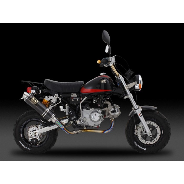 機械曲チタンサイクロン GP-MAGNUM フルエキゾーストマフラー MONKEY