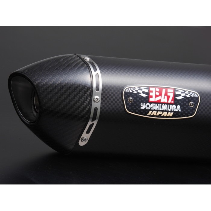 リトル　アドレスV125S ヨシムラR-77S サイクロンカーボン 機械曲 R-77Sサイクロン カーボンエンド フルエキゾースト