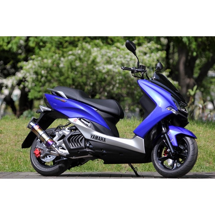 POWERBOX FULL フルエキゾーストマフラー ”R” TitanBlue マジェスティS