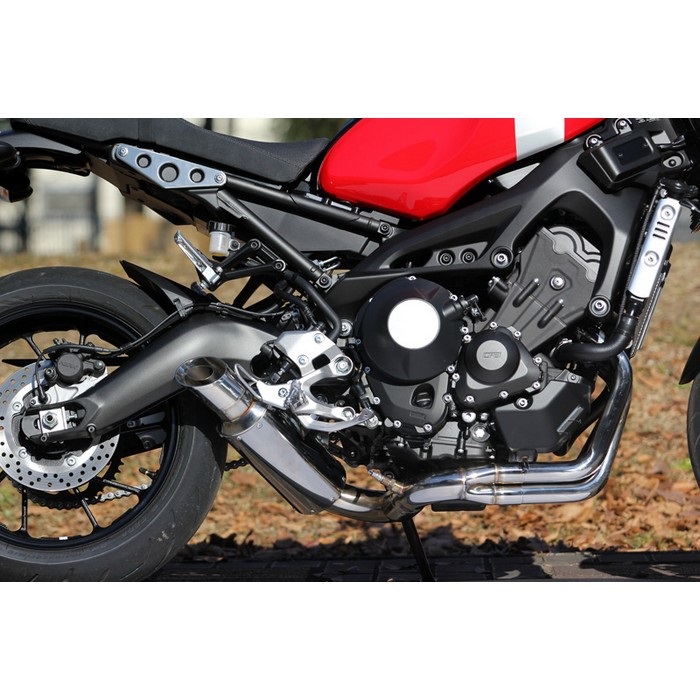 YAMAHA BOLT950 バッサーニ　フルエキゾースト　マフラー ヤマハ ボルト フルエキゾーストマフラー ステンレスカラー Two
