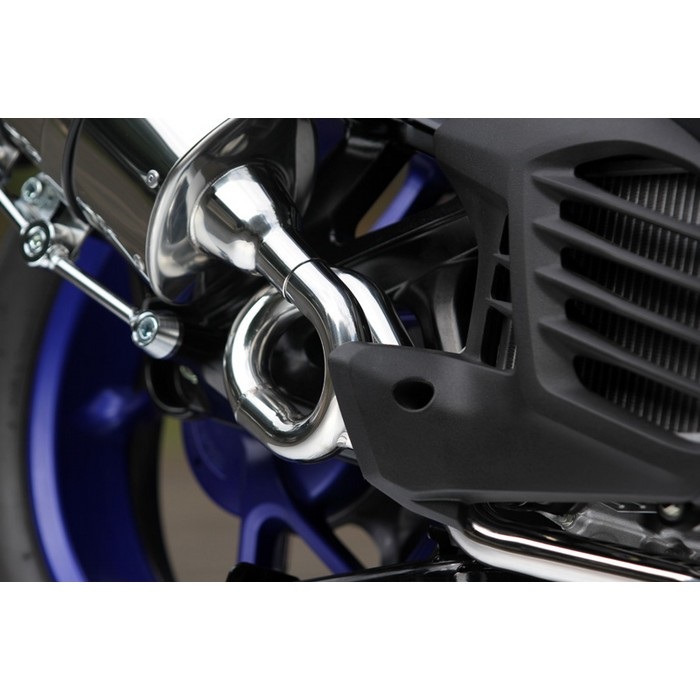 【めぶる!!】 PURESPORT SilentVersion フルエキゾーストマフラー SUS AEROX155 タイ