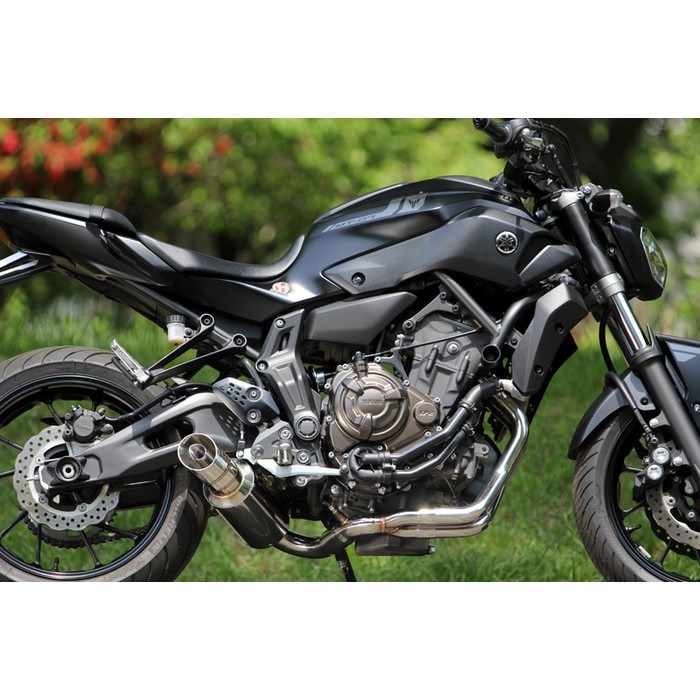 POWERBOX FULL フルエキゾーストマフラー ”SS” TitanBlue XSR700
