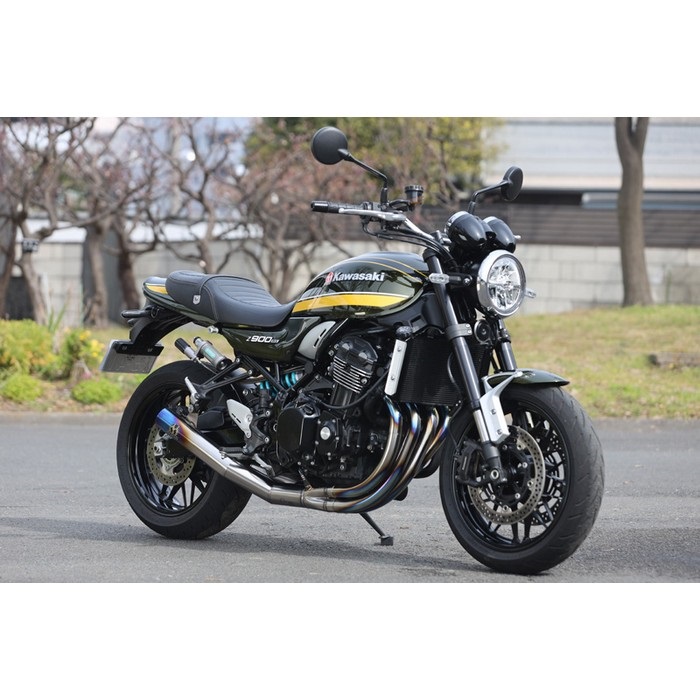 POWERBOX FULL フルエキゾーストマフラー 4in1 TitanBlue Z900 POWERBOX FULL フルエキゾーストマフラー 4in1 TitanBlue Z900