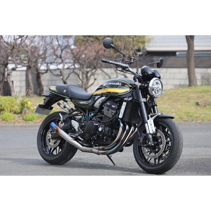 POWERBOX FULL フルエキゾーストマフラー 4in1 TitanBlue Z900
