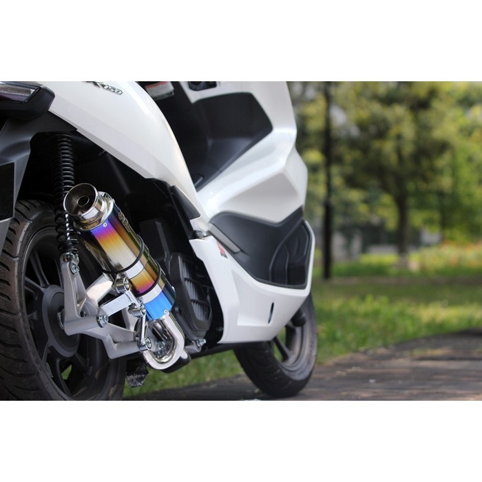 PURESPORT フルエキゾーストマフラー ”S” TitanBlue PCX150 18