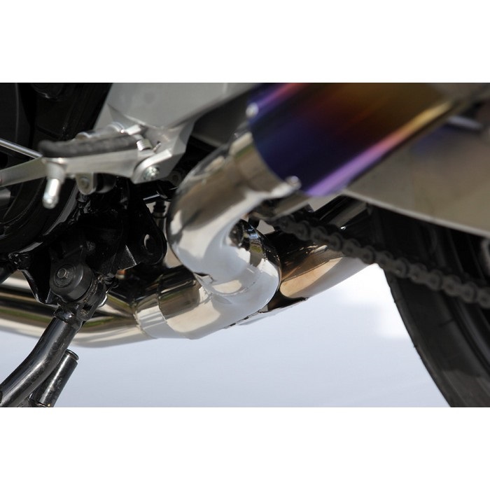 PURESPORT TwoTail フルエキゾーストマフラー TitanBlue CB400SB/SF