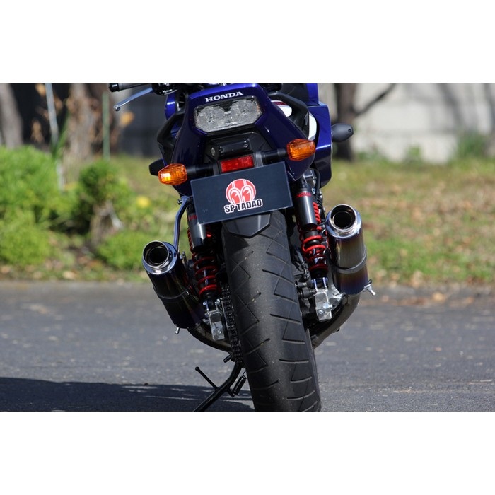 PURESPORT TwoTail フルエキゾーストマフラー TitanBlue CB400SB